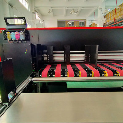 La machine de tirage en couleurs de CMYK a ridé la machine impression de Digital de boîte