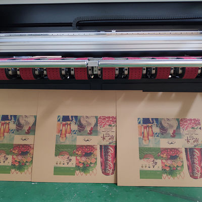 Boîte ondulée de Digital imprimant l'imprimante à jet d'encre automatique 2480mm