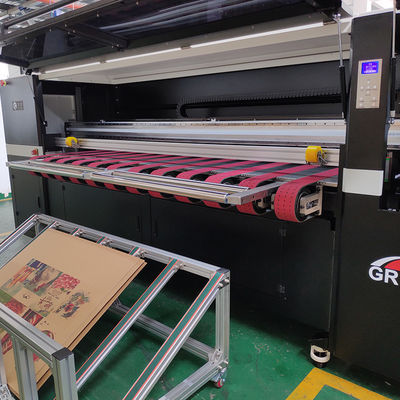 Boîte ondulée de Digital imprimant l'imprimante à jet d'encre automatique 2480mm